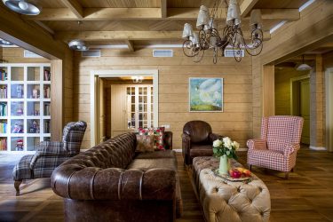 Estilo simples e multifacetado no interior de uma casa de campo. Mais de 200 fotos de design natural e simplicidade