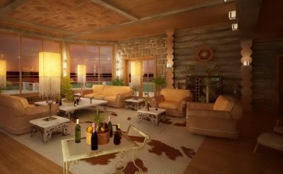 Estilo simples e multifacetado no interior de uma casa de campo. Mais de 200 fotos de design natural e simplicidade