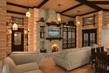 Estilo simples e multifacetado no interior de uma casa de campo. Mais de 200 fotos de design natural e simplicidade