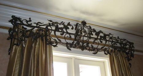 Beirais para cortinas: necessidade ou luxo? Qual é melhor e mais conveniente? (265+ fotos)