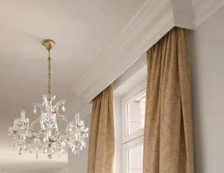 Beirais para cortinas: necessidade ou luxo? Qual é melhor e mais conveniente? (265+ fotos)