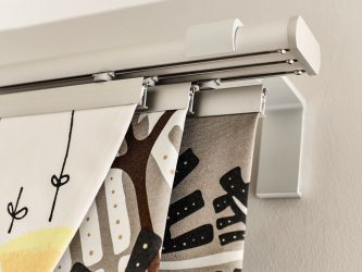 Beirais para cortinas: necessidade ou luxo? Qual é melhor e mais conveniente? (265+ fotos)