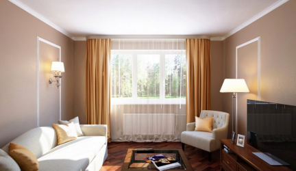 Beirais para cortinas: necessidade ou luxo? Qual é melhor e mais conveniente? (265+ fotos)