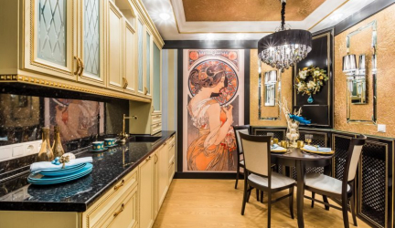 Como pendurar as fotos certas no interior da cozinha - 205+ (Foto) Idéias elegantes e bonitas