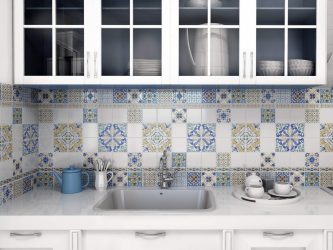 Telha Kerama Marazzi (mais de 165 fotos) - A energia de quatro elementos