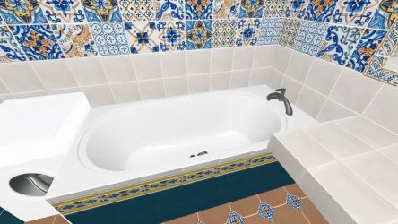 Telha Kerama Marazzi (mais de 165 fotos) - A energia de quatro elementos