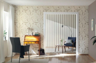 For the expressiveness of the design, we combine wallpapers: 135+ (Photo) The interiors of the bedroom, living room, nursery