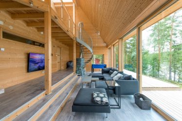 Home design com sótão (170+ fotos) - opções de decoração de interiores de quarto