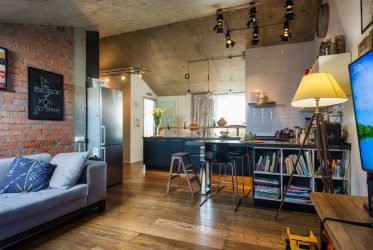 Home design com sótão (170+ fotos) - opções de decoração de interiores de quarto