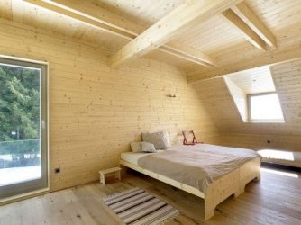 Home design com sótão (170+ fotos) - opções de decoração de interiores de quarto