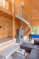 Home design com sótão (170+ fotos) - opções de decoração de interiores de quarto