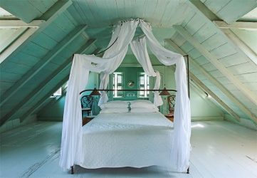Home design com sótão (170+ fotos) - opções de decoração de interiores de quarto