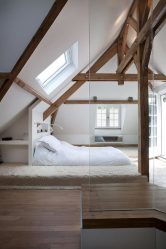 Home design com sótão (170+ fotos) - opções de decoração de interiores de quarto