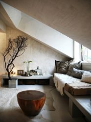Home design com sótão (170+ fotos) - opções de decoração de interiores de quarto