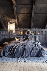 Home design com sótão (170+ fotos) - opções de decoração de interiores de quarto