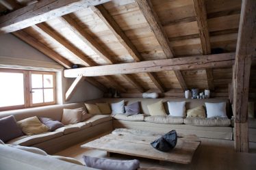 Home design com sótão (170+ fotos) - opções de decoração de interiores de quarto