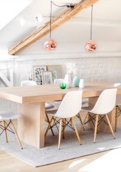 Home design com sótão (170+ fotos) - opções de decoração de interiores de quarto