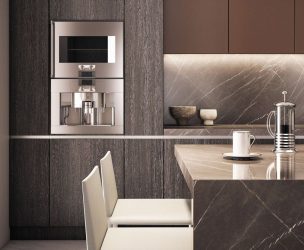 Brown cozinha em um interior (120 + Foto) - combinações de sucesso para idéias inteligentes