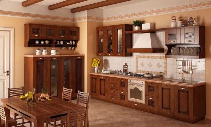 Brown cozinha em um interior (120 + Foto) - combinações de sucesso para idéias inteligentes