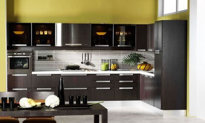 Brown cozinha em um interior (120 + Foto) - combinações de sucesso para idéias inteligentes