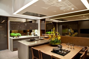 Brown cozinha em um interior (120 + Foto) - combinações de sucesso para idéias inteligentes