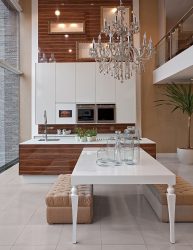 Brown cozinha em um interior (120 + Foto) - combinações de sucesso para idéias inteligentes