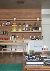 Brown cozinha em um interior (120 + Foto) - combinações de sucesso para idéias inteligentes