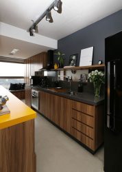 Brown cozinha em um interior (120 + Foto) - combinações de sucesso para idéias inteligentes
