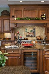 Brown cozinha em um interior (120 + Foto) - combinações de sucesso para idéias inteligentes
