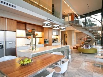 Brown cozinha em um interior (120 + Foto) - combinações de sucesso para idéias inteligentes