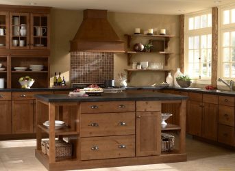 Brown cozinha em um interior (120 + Foto) - combinações de sucesso para idéias inteligentes