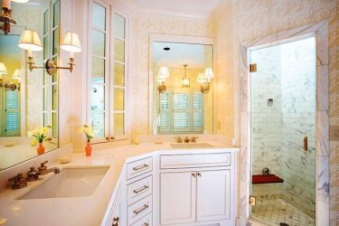 Cesto de roupa na casa de banho: 145+ (foto) construído, vime, canto