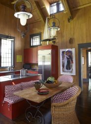 A magia da cor que afeta nossa percepção do interior: Design de uma cozinha vermelha em cores brilhantes (mais de 115 fotos)