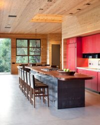 A magia da cor que afeta nossa percepção do interior: Design de uma cozinha vermelha em cores brilhantes (mais de 115 fotos)