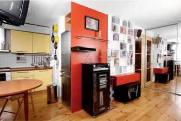 A magia da cor que afeta nossa percepção do interior: Design de uma cozinha vermelha em cores brilhantes (mais de 115 fotos)