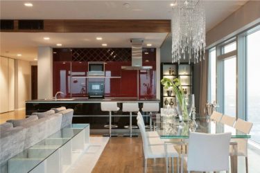 A magia da cor que afeta nossa percepção do interior: Design de uma cozinha vermelha em cores brilhantes (mais de 115 fotos)