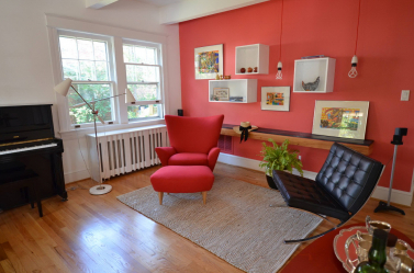 Cadeira de balanço no interior: Excelente mobiliário que tornará a sua casa mais confortável. 160+ (fotos) faça você mesmo madeira, metal, madeira compensada