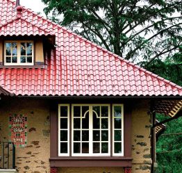 Quais são os telhados das casas? Material, pintura, isolamento - trabalho em tecnologia por fases