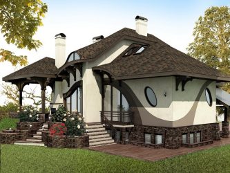 Quais são os telhados das casas? Material, pintura, isolamento - trabalho em tecnologia por fases