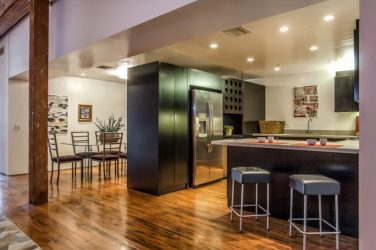 Cozinhas urbanas chiques em estilo loft - 255+ (Foto) Atmosfera industrial