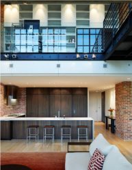 Cozinhas urbanas chiques em estilo loft - 255+ (Foto) Atmosfera industrial