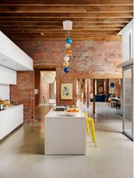 Cozinhas urbanas chiques em estilo loft - 255+ (Foto) Atmosfera industrial
