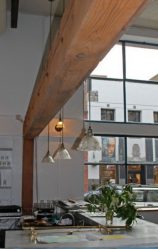 Cozinhas urbanas chiques em estilo loft - 255+ (Foto) Atmosfera industrial