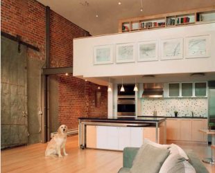 Cozinhas urbanas chiques em estilo loft - 255+ (Foto) Atmosfera industrial