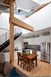 Cozinhas urbanas chiques em estilo loft - 255+ (Foto) Atmosfera industrial