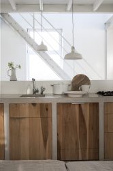 Cozinhas urbanas chiques em estilo loft - 255+ (Foto) Atmosfera industrial
