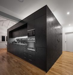 Cozinhas urbanas chiques em estilo loft - 255+ (Foto) Atmosfera industrial