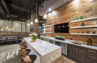 Urban chic loft-style kitchens - 255+ (Photo) Industrial atmosphere