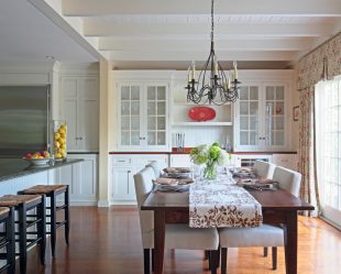 การออกแบบห้องครัวที่สวยงามในสไตล์โปรวองซ์: 240+ ภาพถ่ายของการออกแบบที่ทันสมัย ​​(ผนัง, เพดาน, ผ้าม่าน)