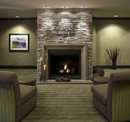 Lareira elétrica com o efeito de uma chama viva: Wall, Built-in, Outdoor. Qual modelo preferir? (Mais de 230 fotos)